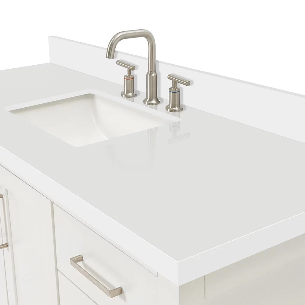 55" Single Basin Vanity Set Midnight Blue Y734