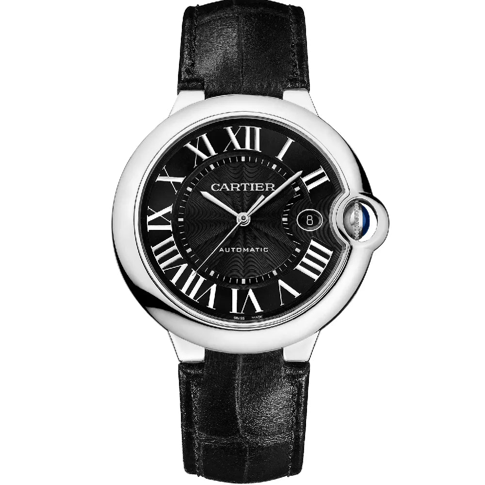 Leather Compass Watch J768296