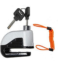 Alarm Disc Brake Lock + Motorcycle Handlebar Lock + Heavy Duty Padlock Set + 1.5m Reminder Cable Q26547