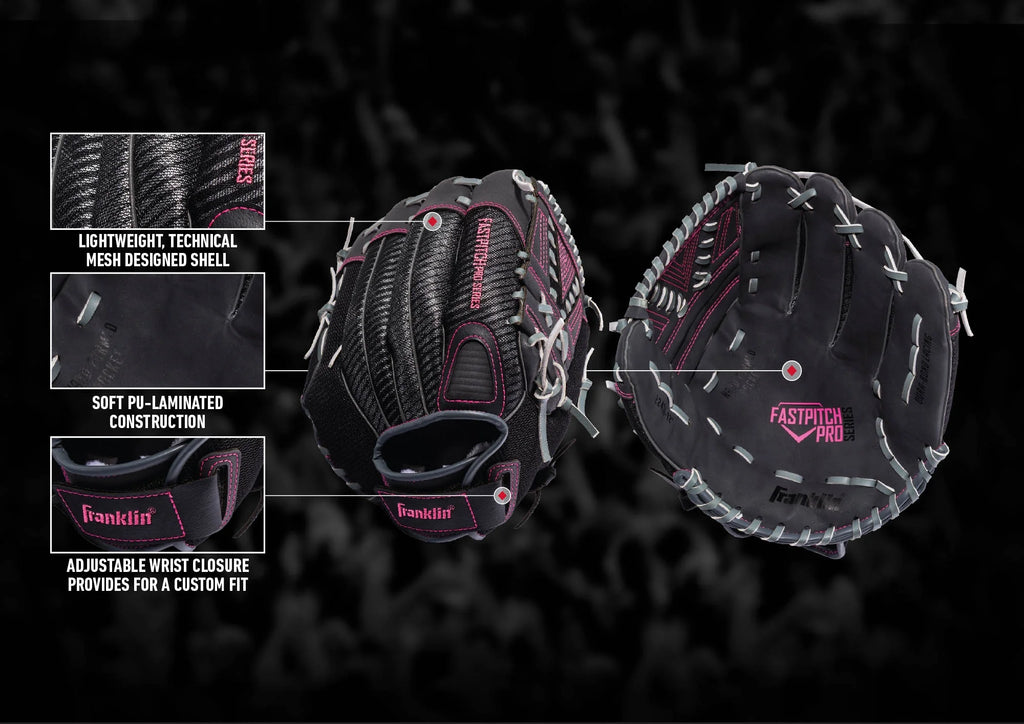 13" Fastpitch Softball Glove, Right Hand Throw F723