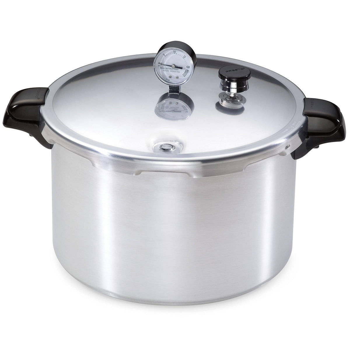 16-Quart Aluminum Pressure Cooker/Canner A814