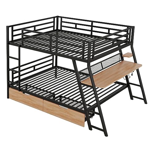 Twin Size Wood Low Loft Bed with Ladder White L7427