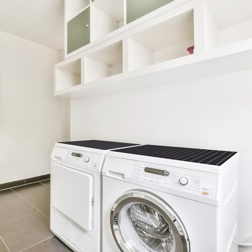 23.6 x 23.6 inches Anti-Slip Washing Machine Top Cover with Storage Bags L140
