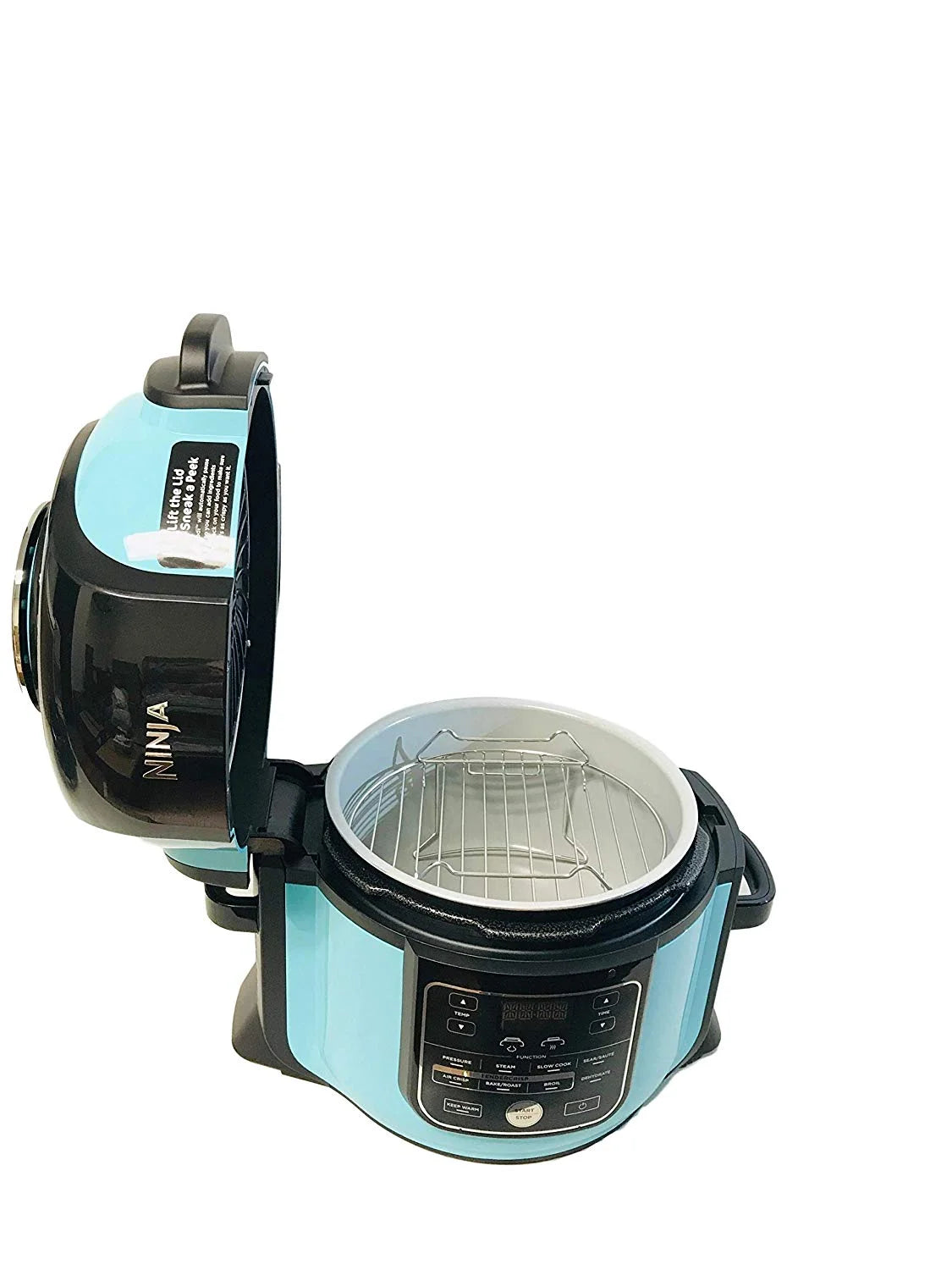 6.5-Quart 9-in-1 Pressure Cooker Air Fryer Slow Cooker V89942