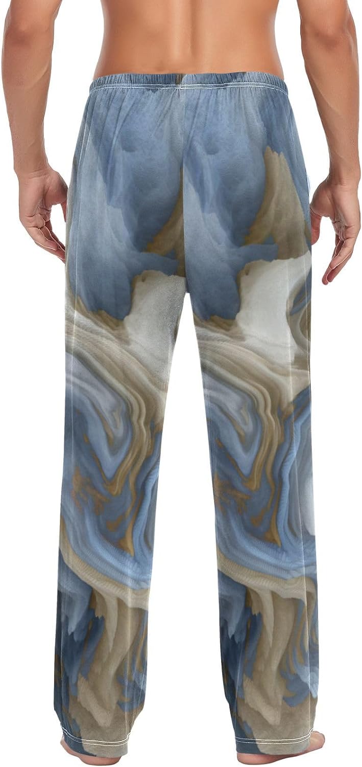 Grey Cotton Pajama Pants B3184
