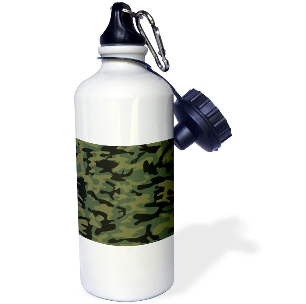 21 oz Camo Print Sports Water Bottle I806604