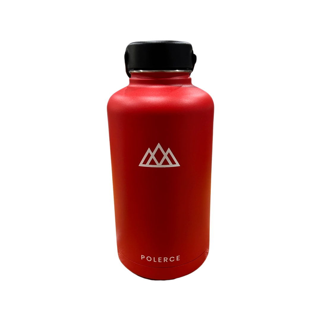 Red 64 Fl Oz Stainless Steel Insulated Bottle M54058