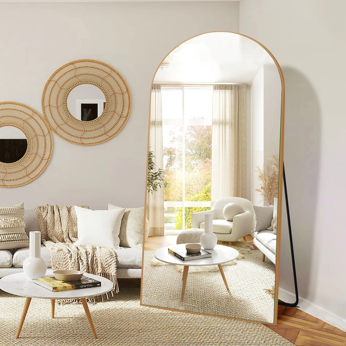 71"x32" Oversized Arch Full Length Mirror N707924