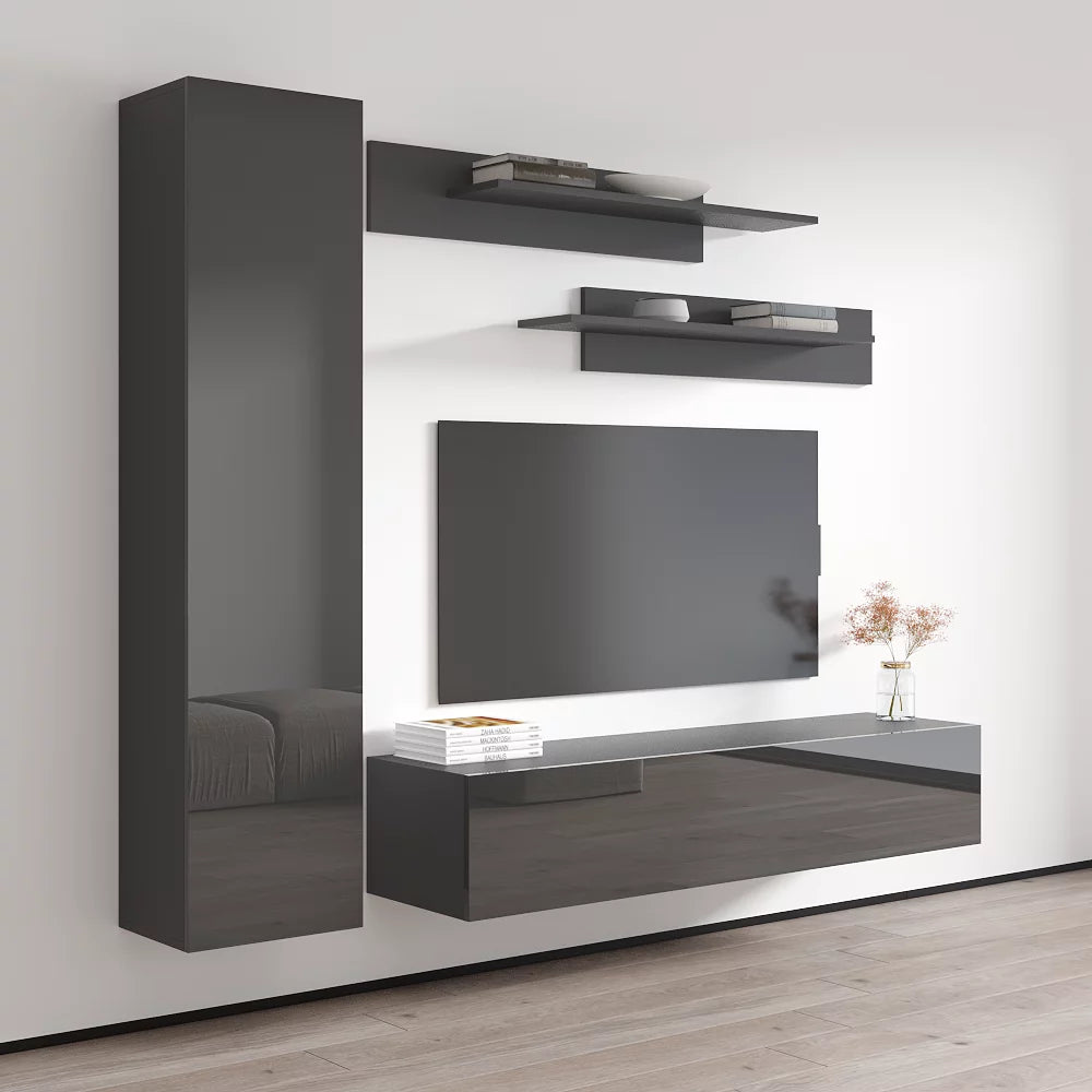 Wall Mounted Floating Entertainment Center L9340