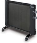 Mica Thermic Panel Heater, 1500W, Black E69884