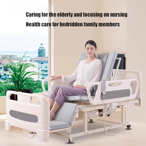 Electric Nursing Bed with Breathable Mattress Y12644