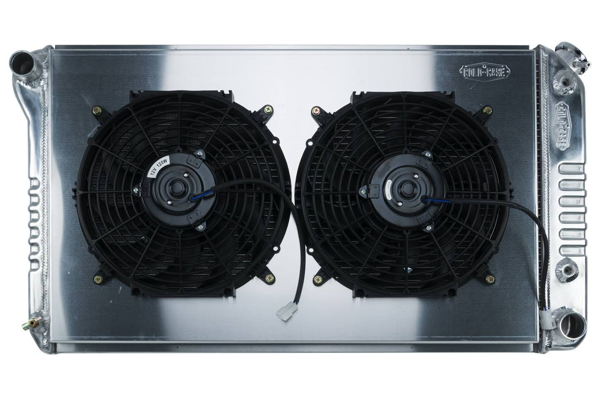 68-72 A-Body Radiator with Dual 12in Fan Kit I13296