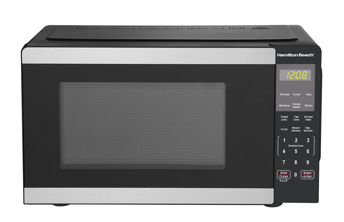 0.9 Cu ft Stainless Steel Countertop Microwave Oven D114