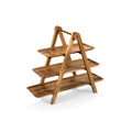 Acacia Wood 3 Tiered Serving Station P477