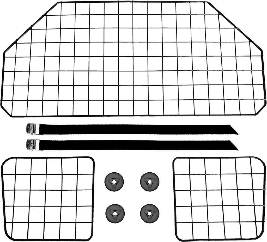 Black Heavy-Duty Pet Wire Dog Barrier D589