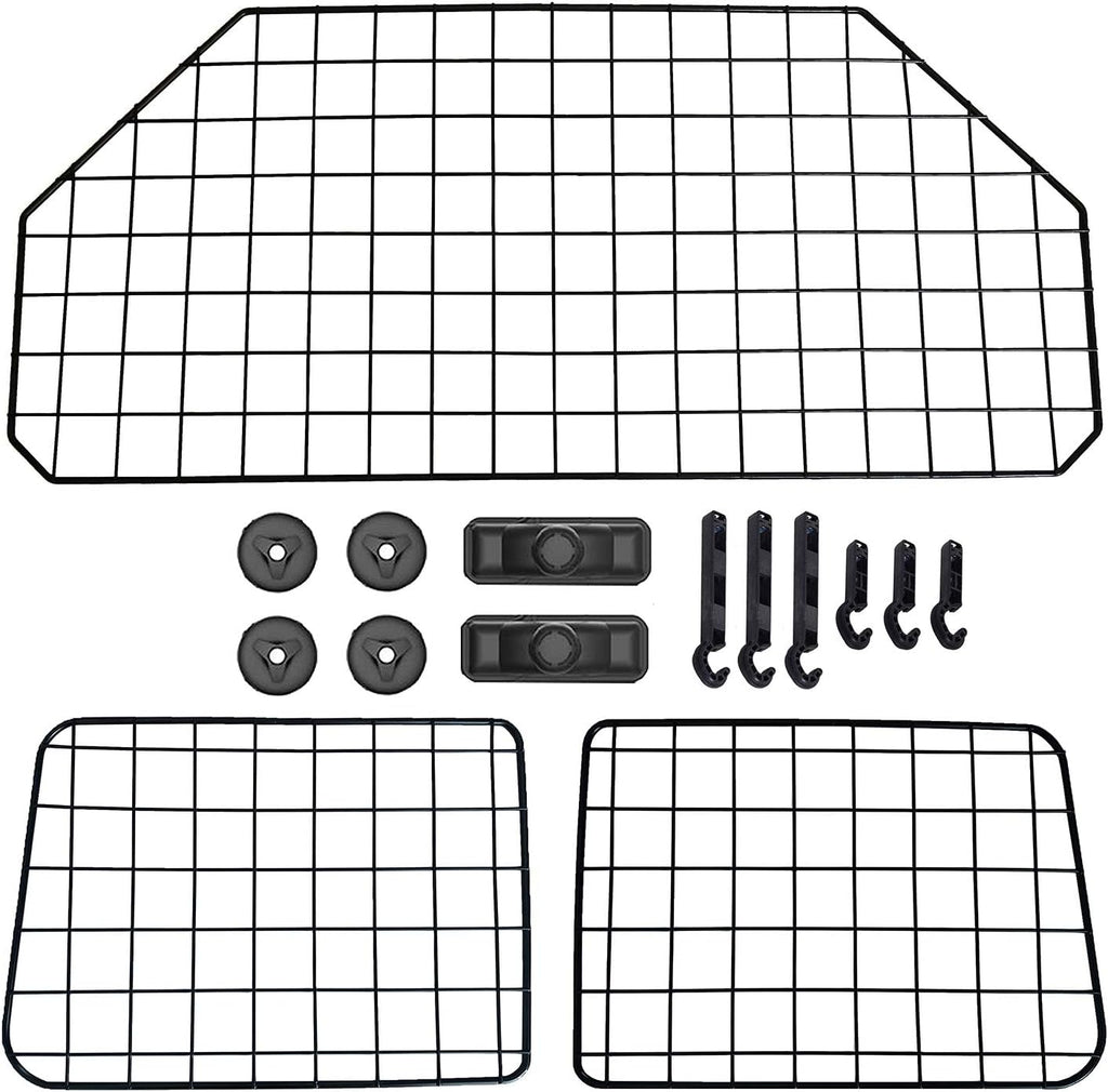 Black Heavy-Duty Pet Wire Dog Barrier D589