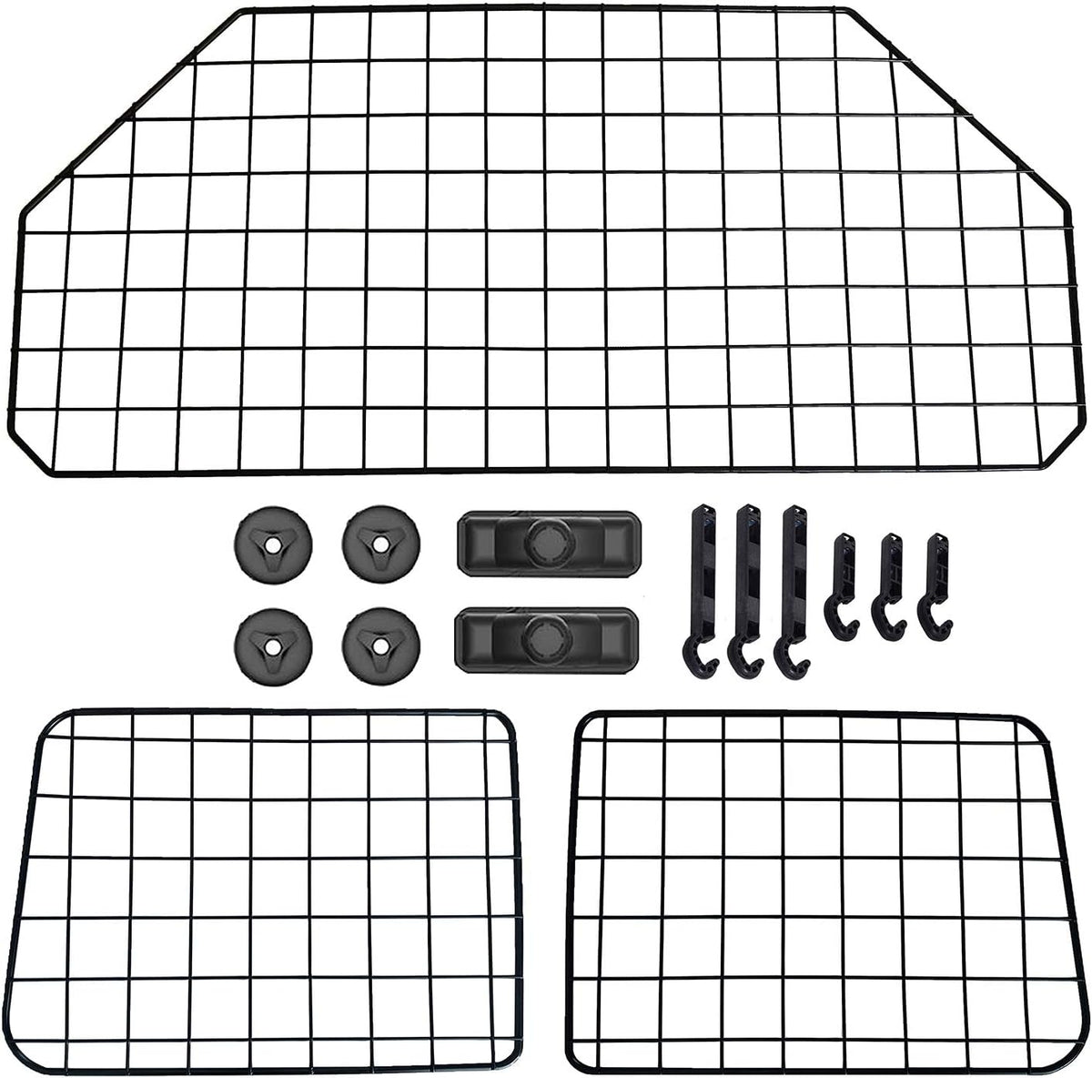 Black Heavy-Duty Pet Wire Dog Barrier D589