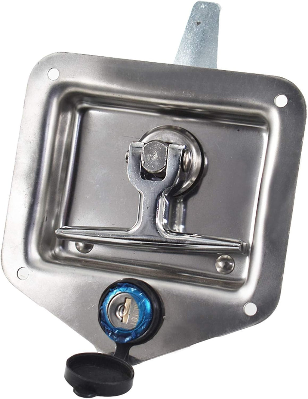 4 x Trailer Door Latch with Gasket T-Handle Latch with Keys 304 Stainless Steel Pack of 2 V8585