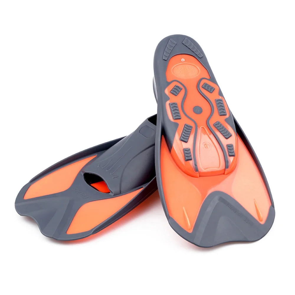 Short Swim Fins for Swimming Snorkeling Training A9279