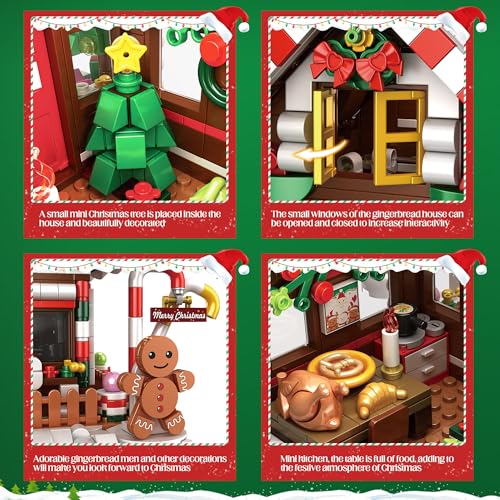 1288PCS Christmas Building Set U834