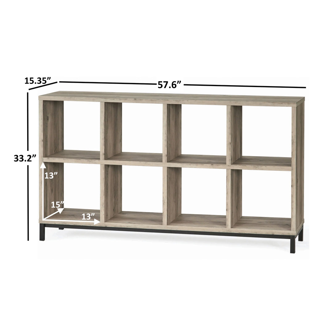 8 Cube Organizer with Metal Base O5368