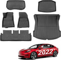 TPE All-Weather Floor Mat Set for Model 3 2021 2022 Y206441