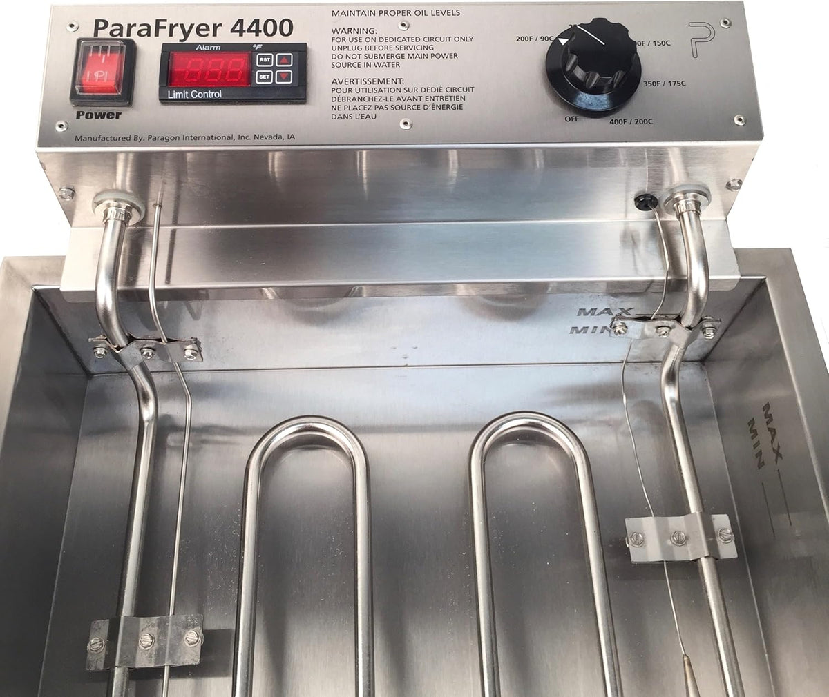 Funnel Cake Fryer Machine, 25 Pound Oil Capacity, 4400 Watts Electric 220 Volt G480