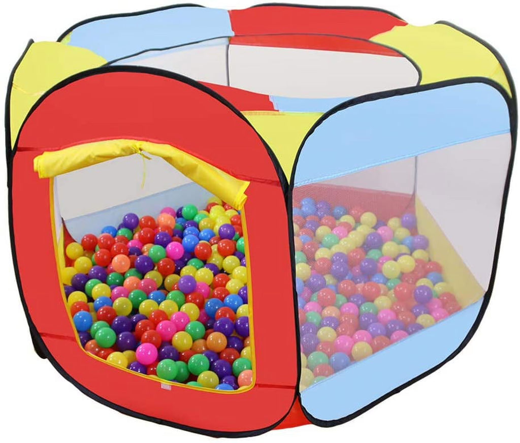 Portable Hexagon Children Ball Pit with Carry Tote W1986