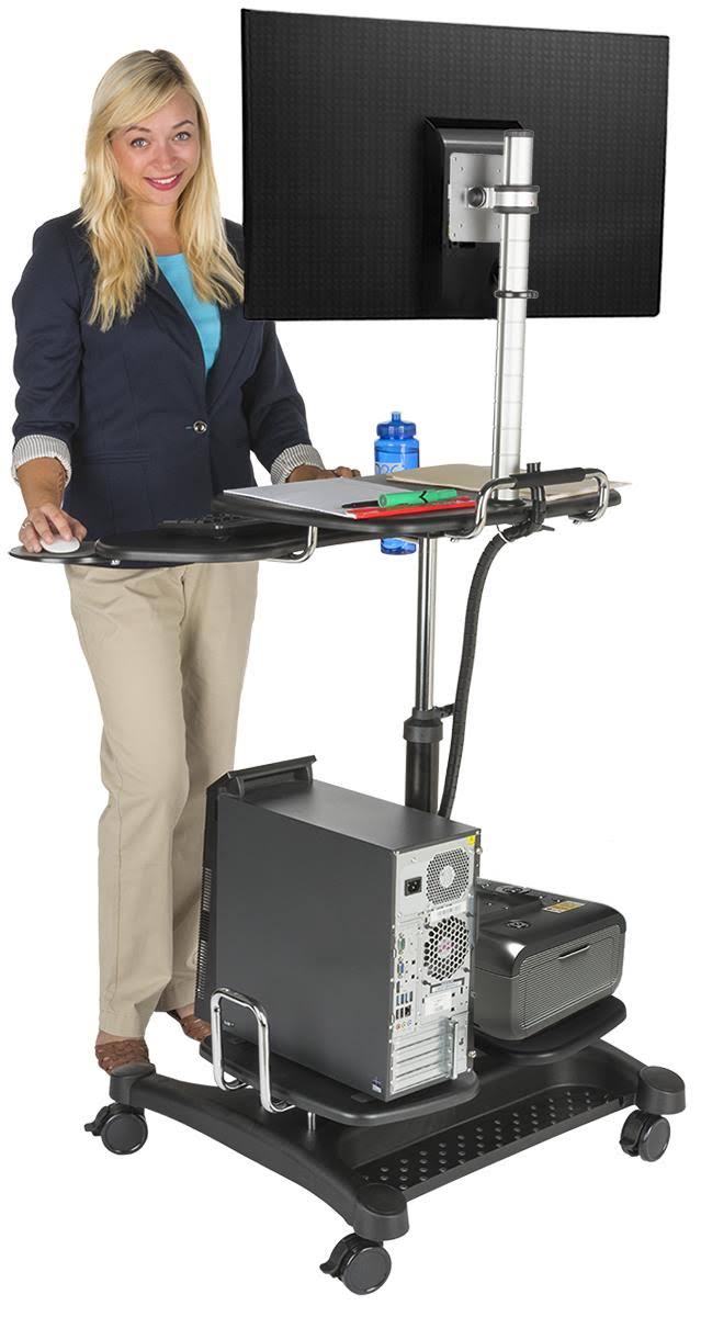 Heavy Duty Mobile LCD/LED AV Cart H95487