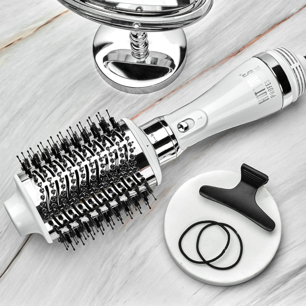 White Gold Detachable One Step Volumizer and Hair Dryer L417274