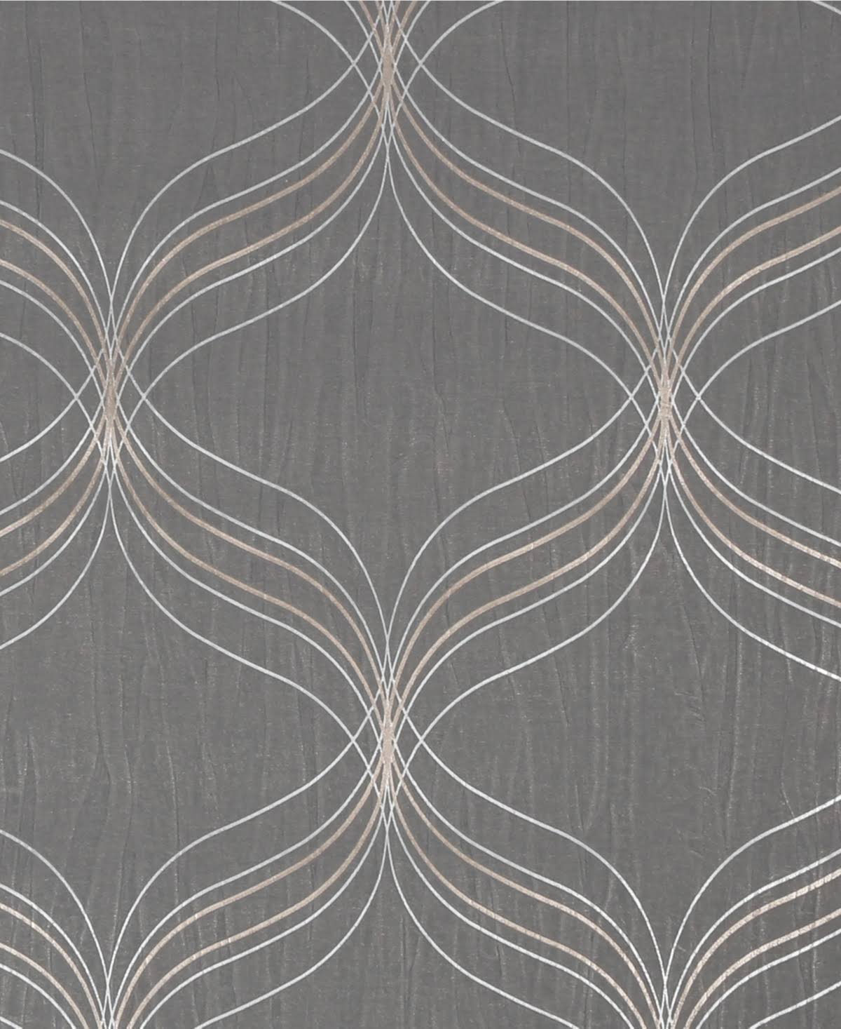 Optical Geo Grey Removable Wallpaper K551