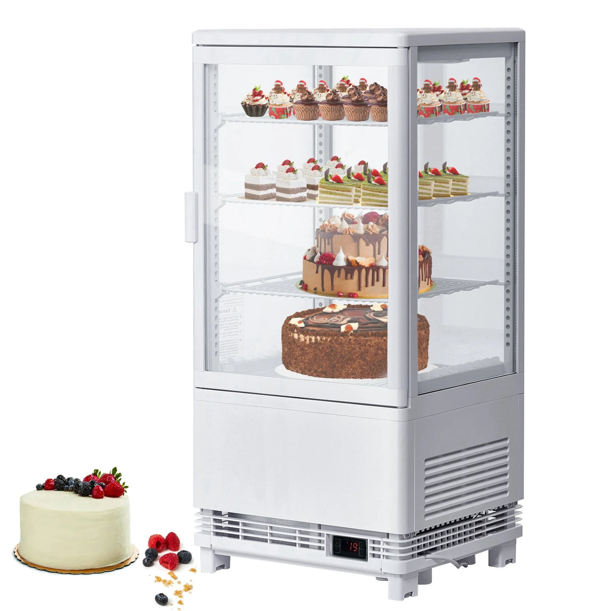 2.1 Cu.Ft Single Door Countertop Refrigerated Display Case U3510