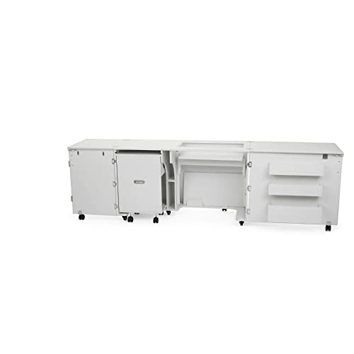 Ash White Sewing Cabinet F888316