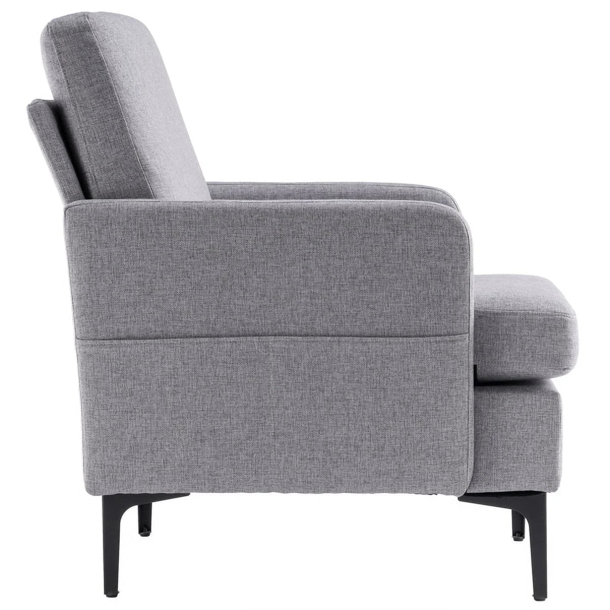 Light Grey Lounge Chair U269