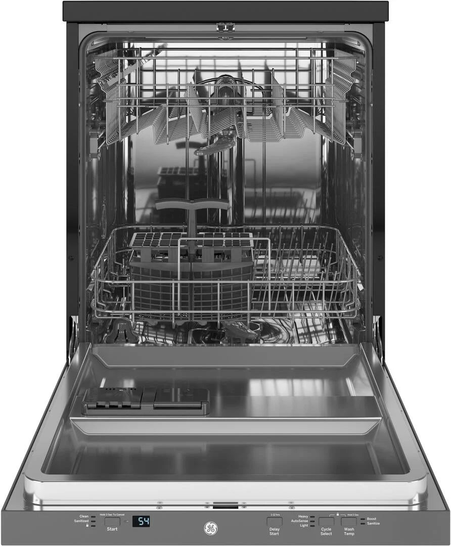 24 Wide 12 Place Setting Top Control Dishwasher - Stainless Steel J888164