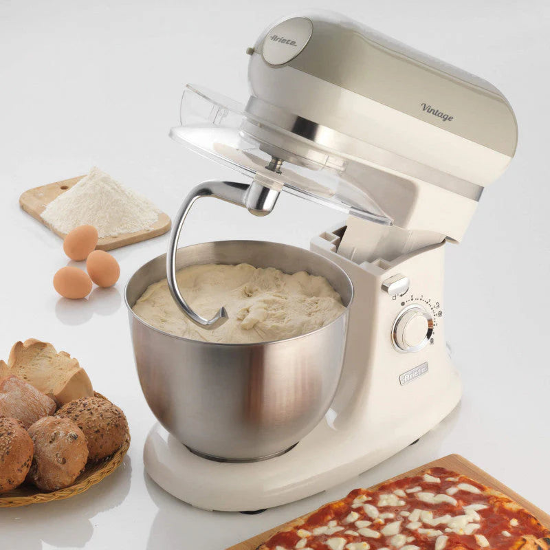 Vintage 5.5L 2400W Beige Stand Mixer A524
