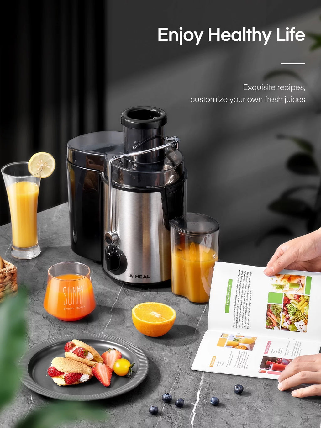 400W 3 Speed Juicer Machine O263468