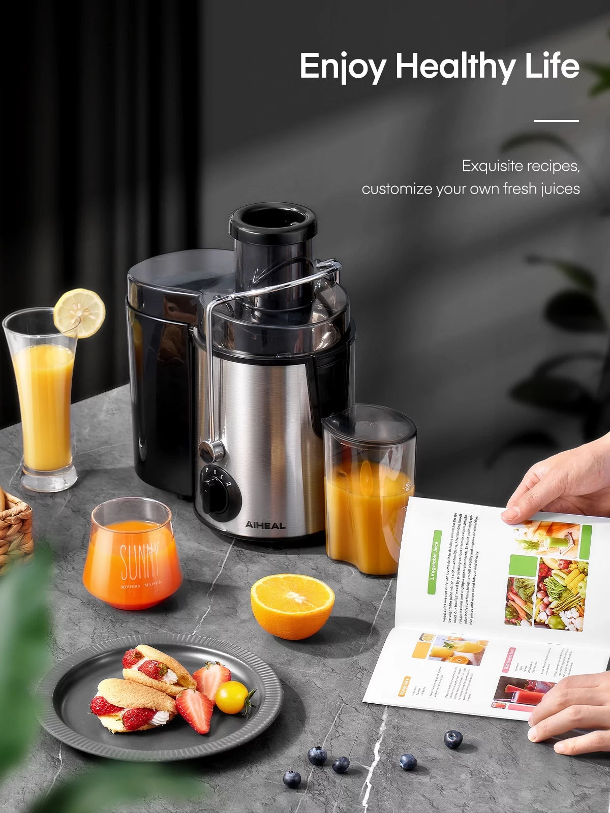 400W 3 Speed Juicer Machine O263468