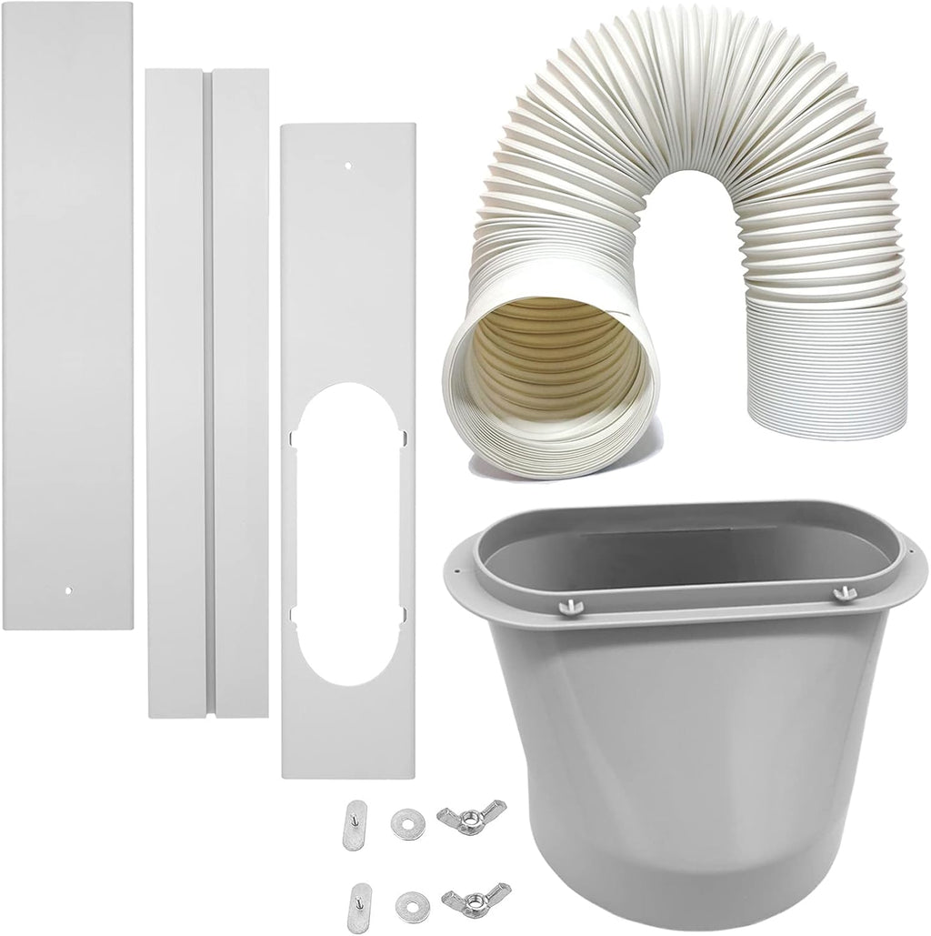 Portable AC Window Vent Kit with Exhaust Hose Q670