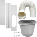 Portable AC Window Vent Kit with Exhaust Hose Q670