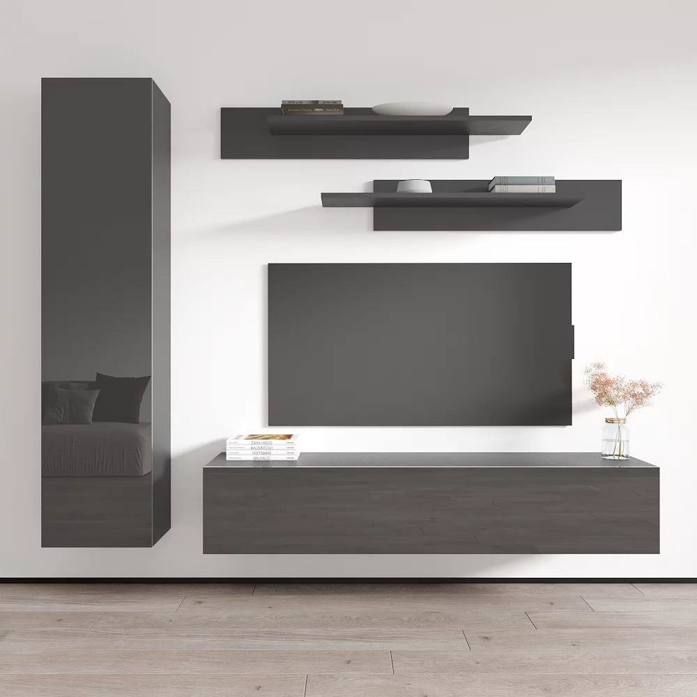 Wall Mounted Floating Entertainment Center L9340