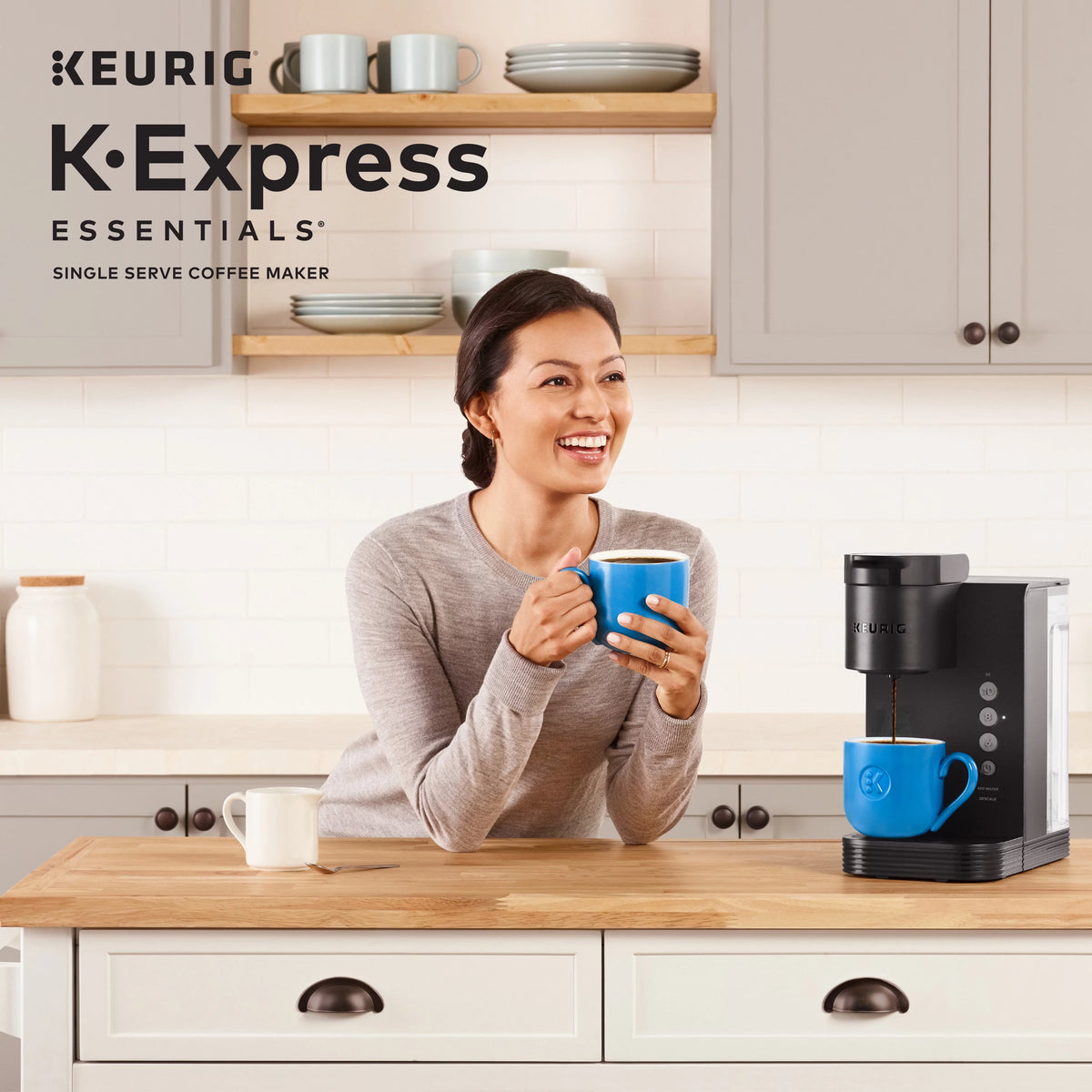 Black Single Serve K-Cup Pod Coffee Maker X1069