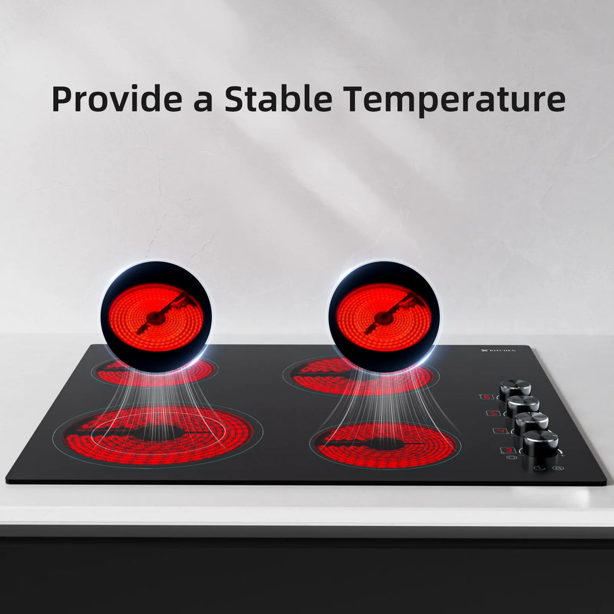 24 Inch 4 Burners Electric Cooktop L328