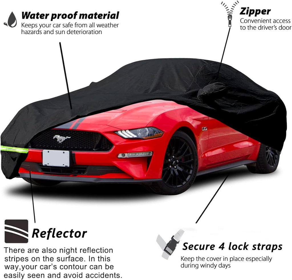 Waterproof Car Cover for Ford Mustang V42195