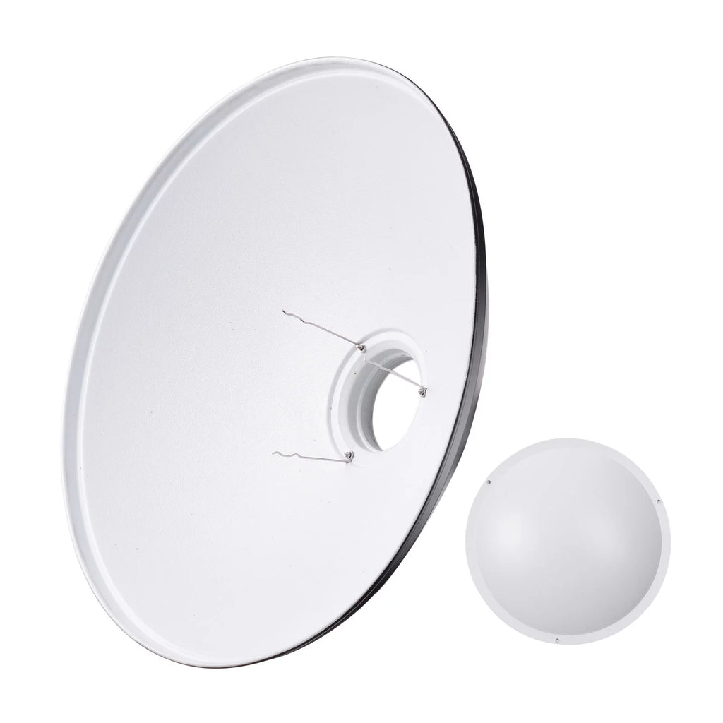 22 Inch Beauty Dish Reflector Diffuser with Honeycomb Soft Cloth W39058