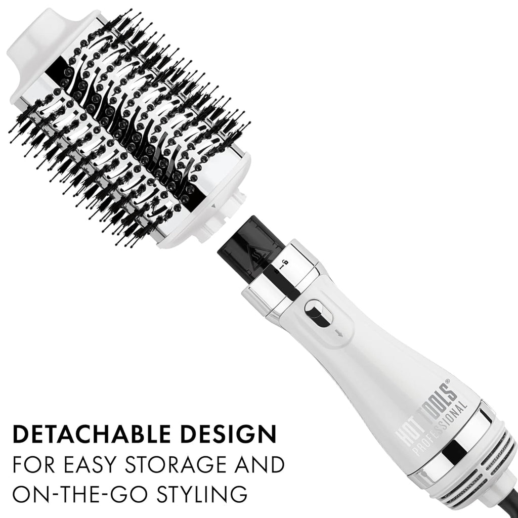 White Gold Detachable One Step Volumizer and Hair Dryer L417274