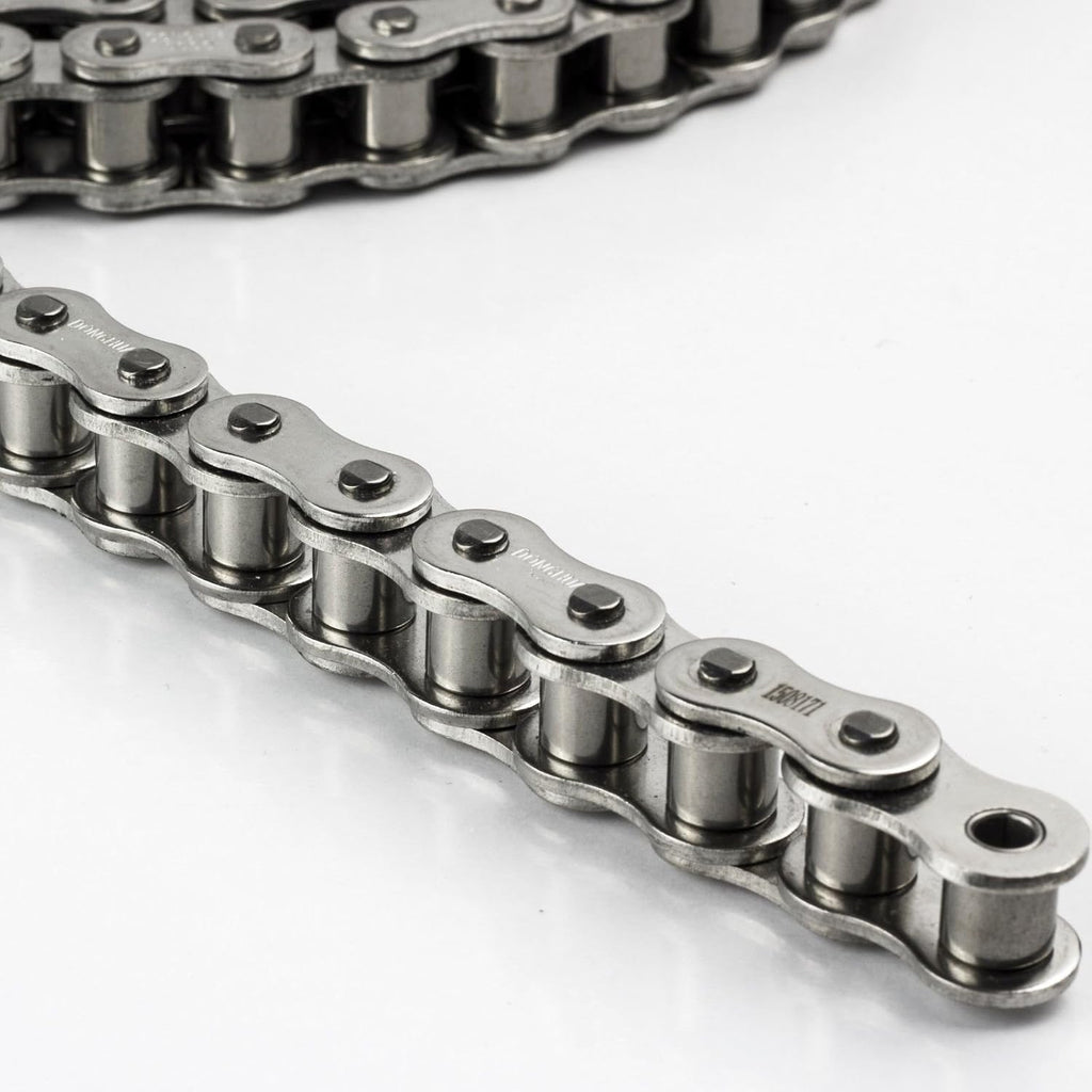41 SS Stainless Steel Roller Chain 10 Feet with 1 Connecting Link Pack of 2 B40653