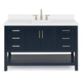 55" Single Basin Vanity Set Midnight Blue Y734