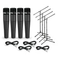 SM57 Mic Four Pack with Cables & Stands E78477