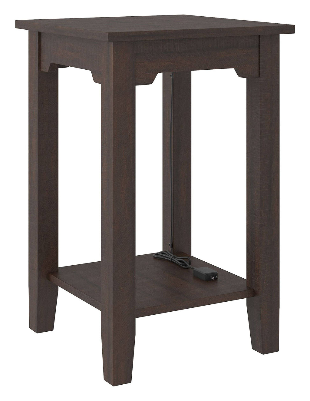 Warm Brown End Table W548